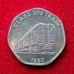United Kingdom (UK) 20 Pence – National Transport Token N.C. Midi 1980