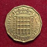 United Kingdom (UK) 3 Pence - Elizabeth II 1960 Coin