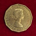 United Kingdom (UK) 3 Pence - Elizabeth II 1960 Coin