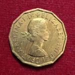 United Kingdom (UK) 3 Pence - Elizabeth II 1960 Coin