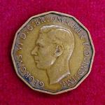 United Kingdom (UK) 3 Pence George VI 1937 Coin