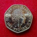 United Kingdom (UK) 50 Pence Elizabeth II 2019 Coin