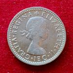 United Kingdom (UK) 6 Pence Elizabeth II 1955 Coin