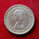 United Kingdom (UK) 6 Pence Elizabeth II 1955 Coin