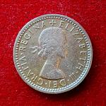 United Kingdom (UK) 6 Pence Elizabeth II 1961 Coin