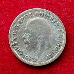 United Kingdom (Uk) 6 Pence - George V 1931 Silver Coin