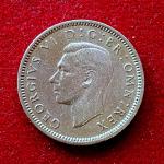 United Kingdom (UK) 6 Pence George VI 1948  Coin
