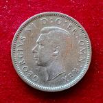 United Kingdom (UK) 6 Pence George VI 1949 Coin
