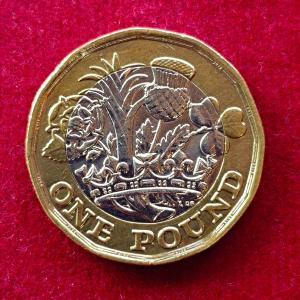 United Kingdom(UK) 1 Pound  Elizabeth II  Nations of the Crown 2018 Coin