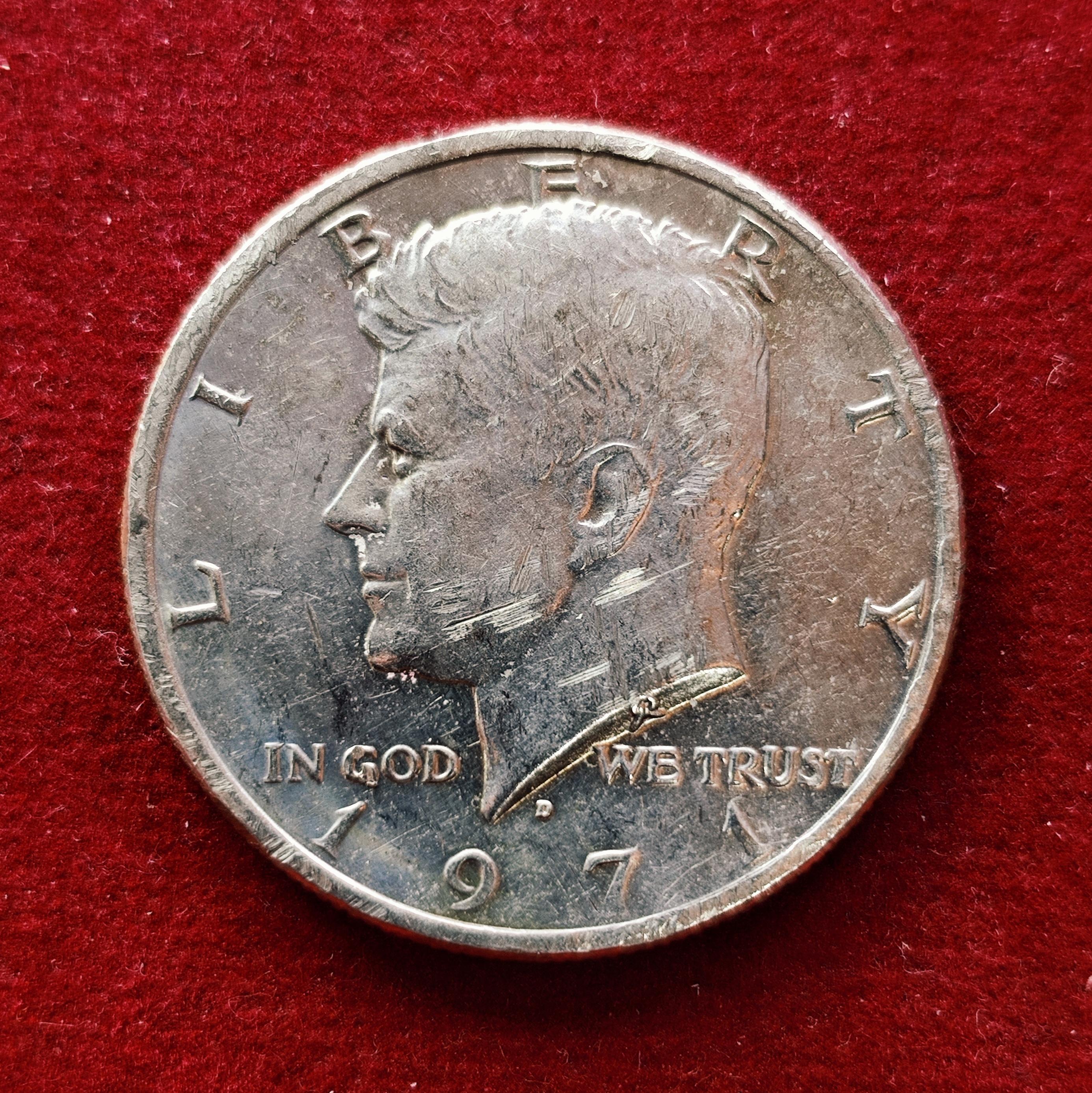 United States 1/2 Dollar "Kennedy Half Dollar" 1971 Coin