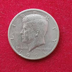 United States 1/2 Dollar "Kennedy Half Dollar" 1971 Coin