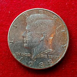 United States 1/2 Dollar "Kennedy Half Dollar" 1988 Coin