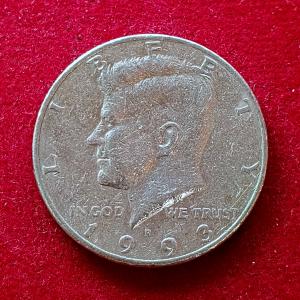 United States 1/2 Dollar “Kennedy Half Dollar” 1993 Coin