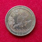 United States 1/4 Dollar "Washington Quarter" Kisatchie National Forest, Louisiana Commemorative Coin  (P - Mint of Philadelphia)