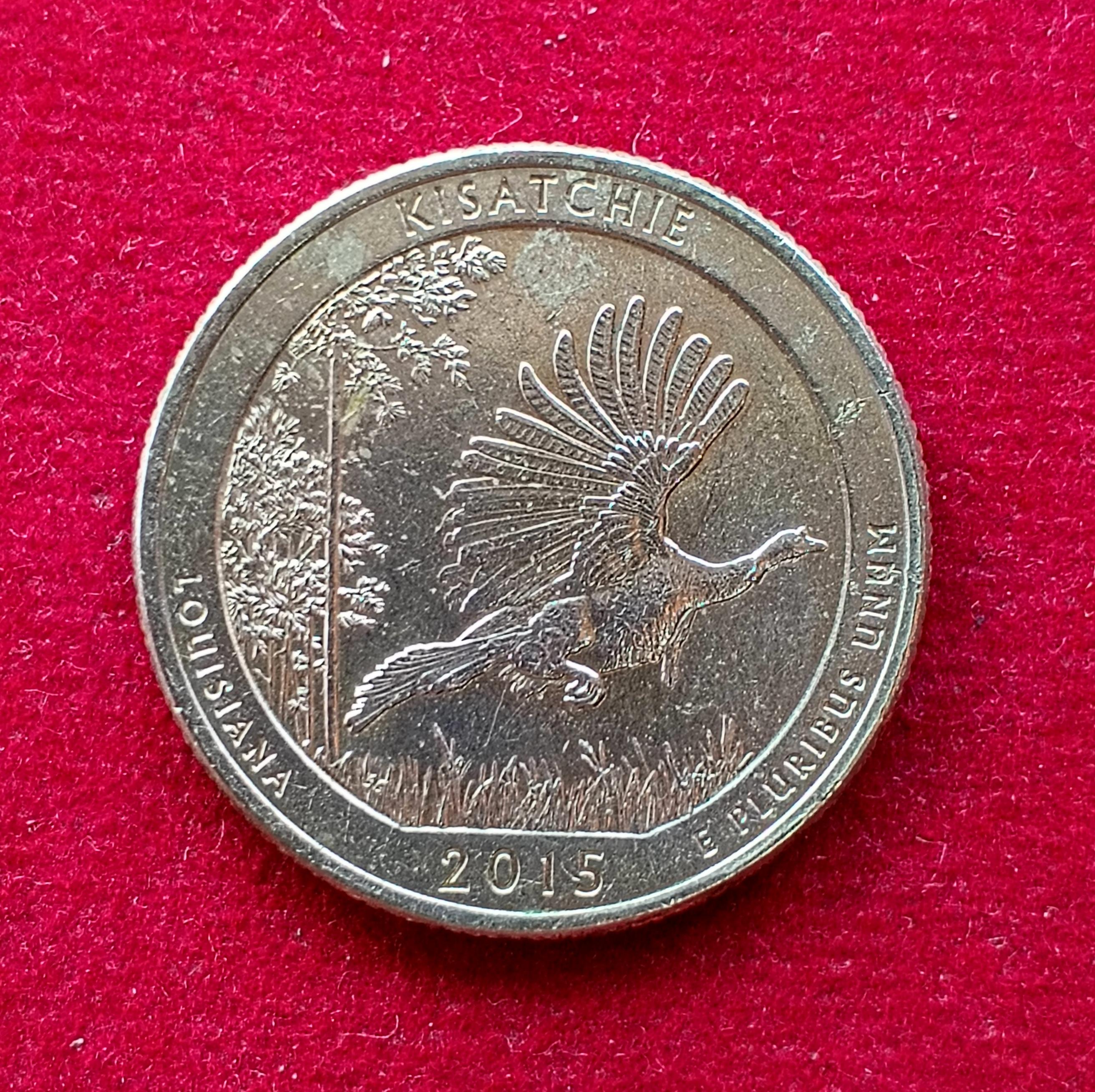 United States 1/4 Dollar "Washington Quarter" Kisatchie National Forest, Louisiana Commemorative Coin  (P - Mint of Philadelphia)