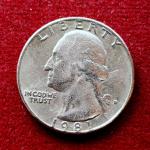 United States 1/4 Dollar "Washington Quarter" 1981 Coin