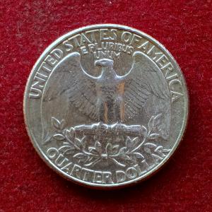 United States 1/4 Dollar "Washington Quarter" 1986  Coin