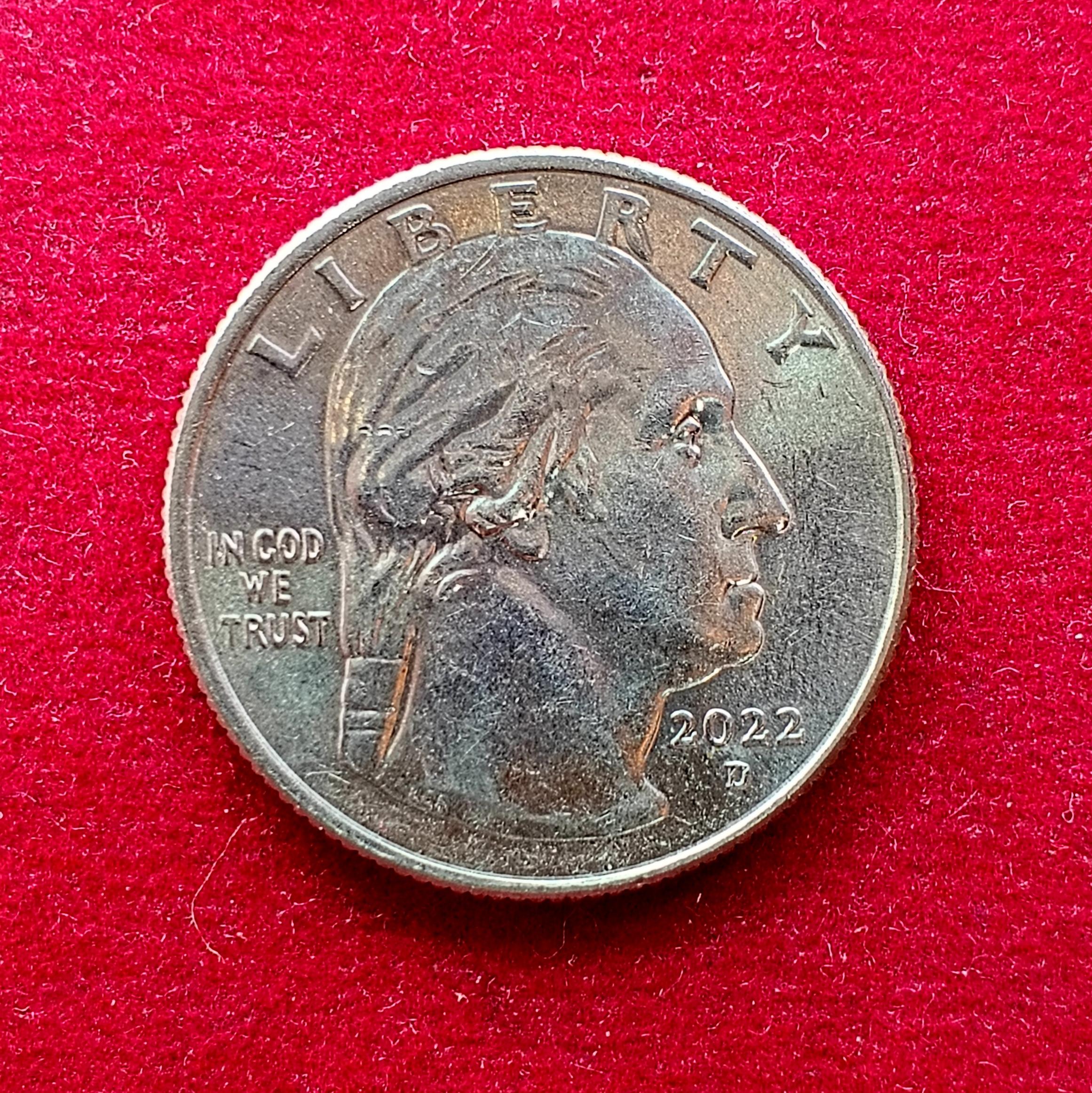 United States 1/4 Dollar "Washington Quarter" Anna May Wong Commemorative Coin  (D - Mint of Denver)