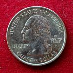 United States 1/4 Dollar "Washington Quarter" Hawaii Commemorative Coin