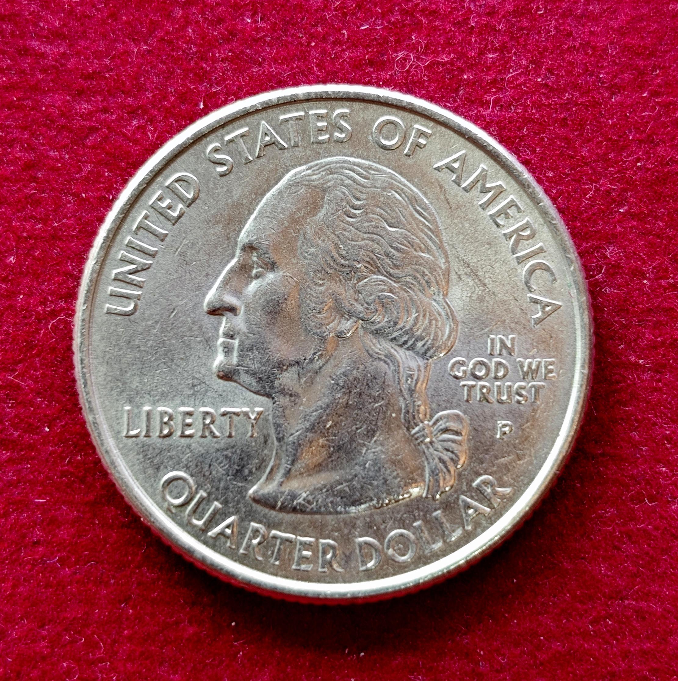 United States 1/4 Dollar "Washington Quarter" Maryland Commemorative Coin  (P - Mint of Philadelphia)