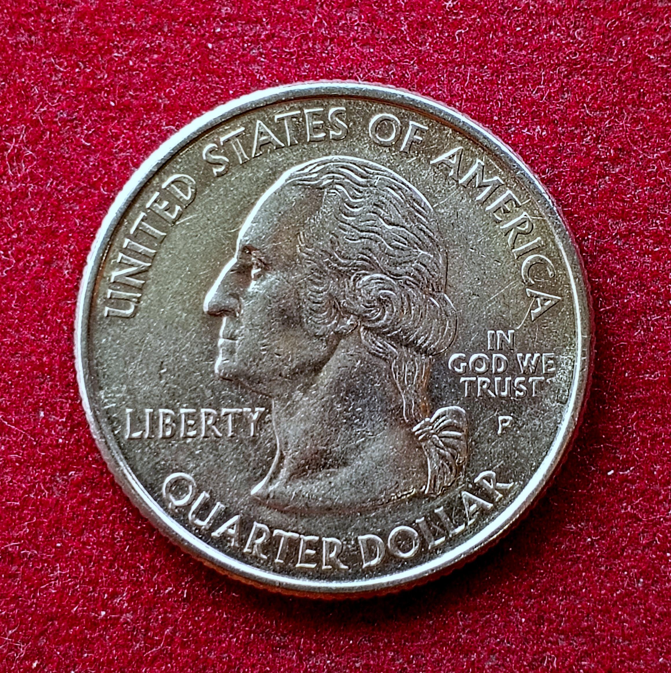 United States 1/4 Dollar "Washington Quarter" Maryland Commemorative Coin  (P - Mint of Philadelphia)