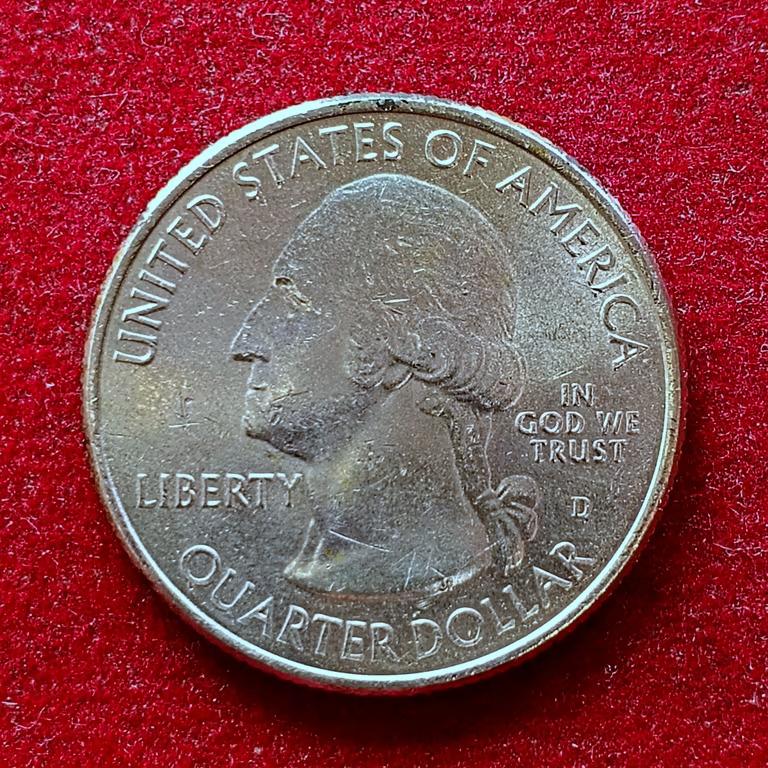 United States 1/4 Dollar "Washington Quarter" Ozark National Scenic Riverways, Missouri 2017 Coin (D - Denver Mint)