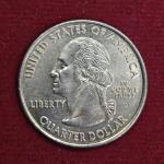United States 1/4 Dollar "Washington Quarter" Wyoming 2007 Coin