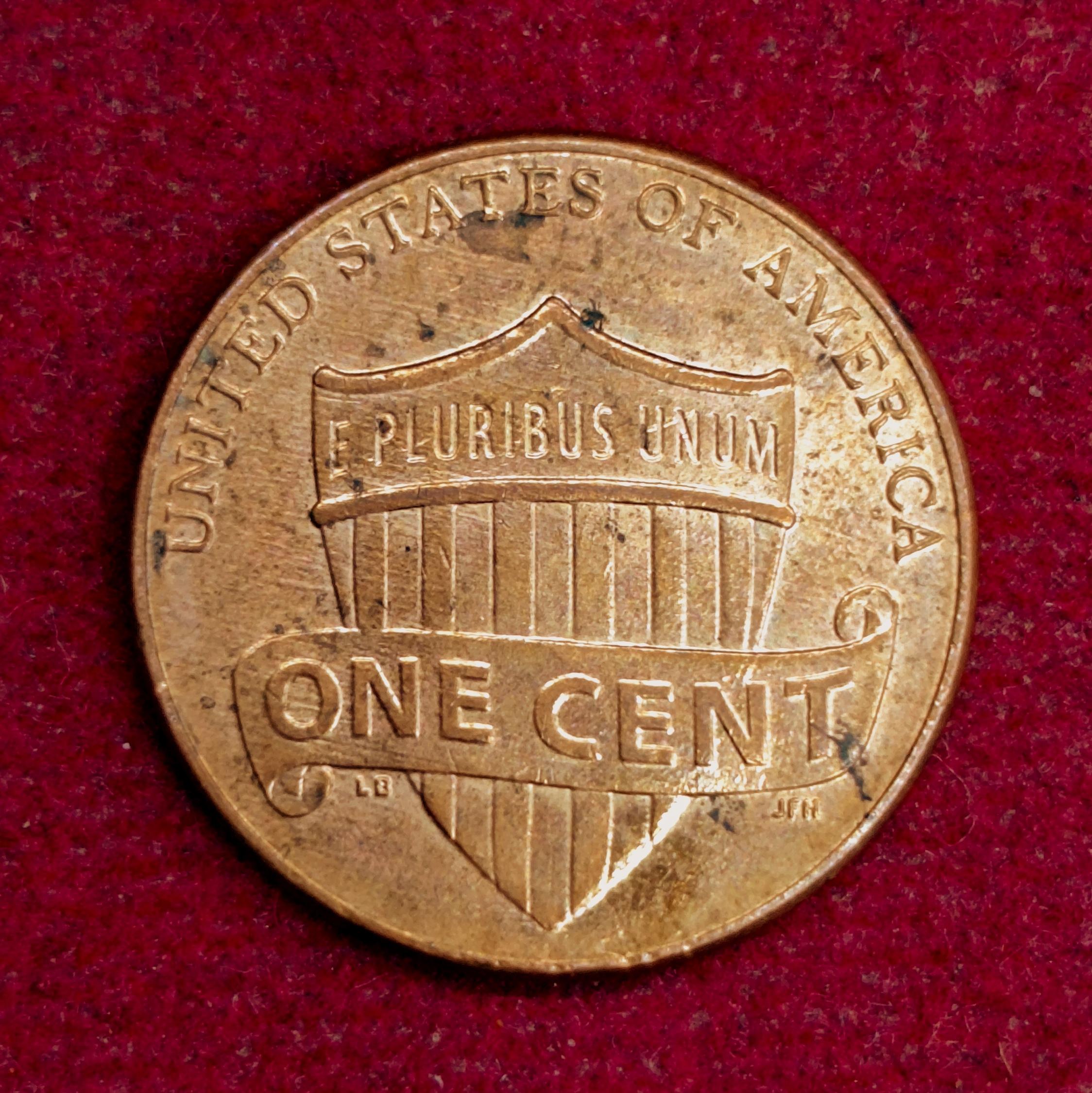 United States (USA) 1 Cent Lincoln Cent Shield Reverse 2012 Coin