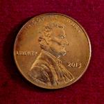 United States (USA) 1 Cent Lincoln Cent Shield Reverse 2013 Coin
