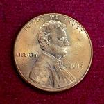 United States (USA) 1 Cent Lincoln Cent Shield Reverse 2013 Coin