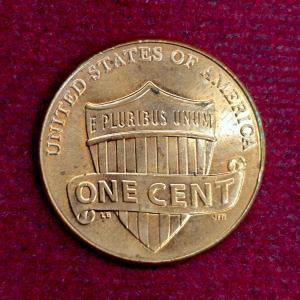United States (USA) 1 Cent Lincoln Cent Shield Reverse 2021 Coin