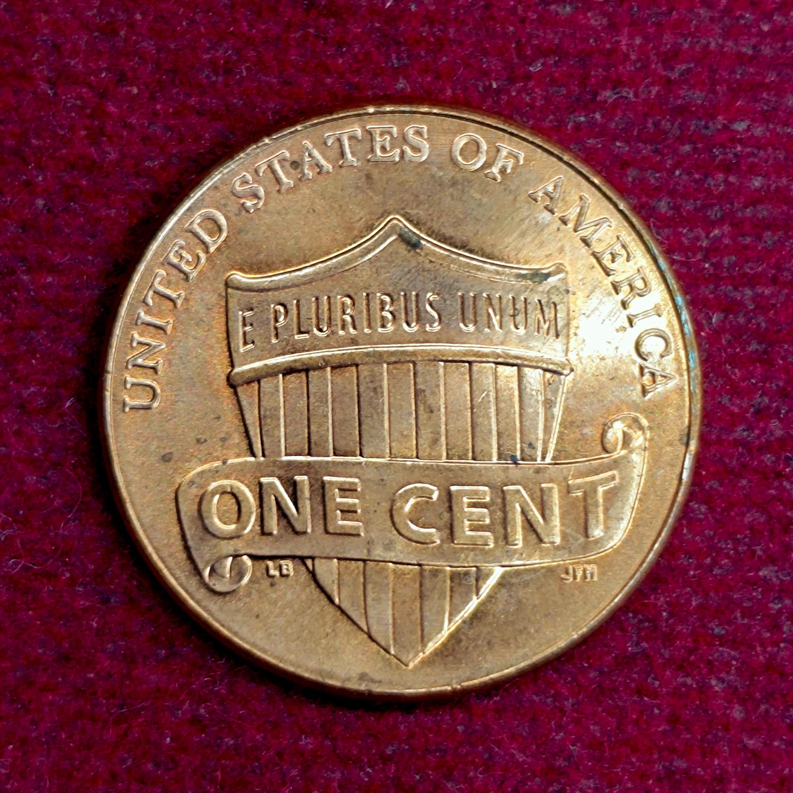 United States (USA) 1 Cent Lincoln Cent Shield Reverse 2021 Coin