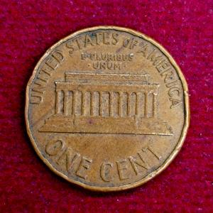 United States (USA) 1 Cent “Lincoln Memorial Cent” 1961 Coin (D - Mint Of Denver)