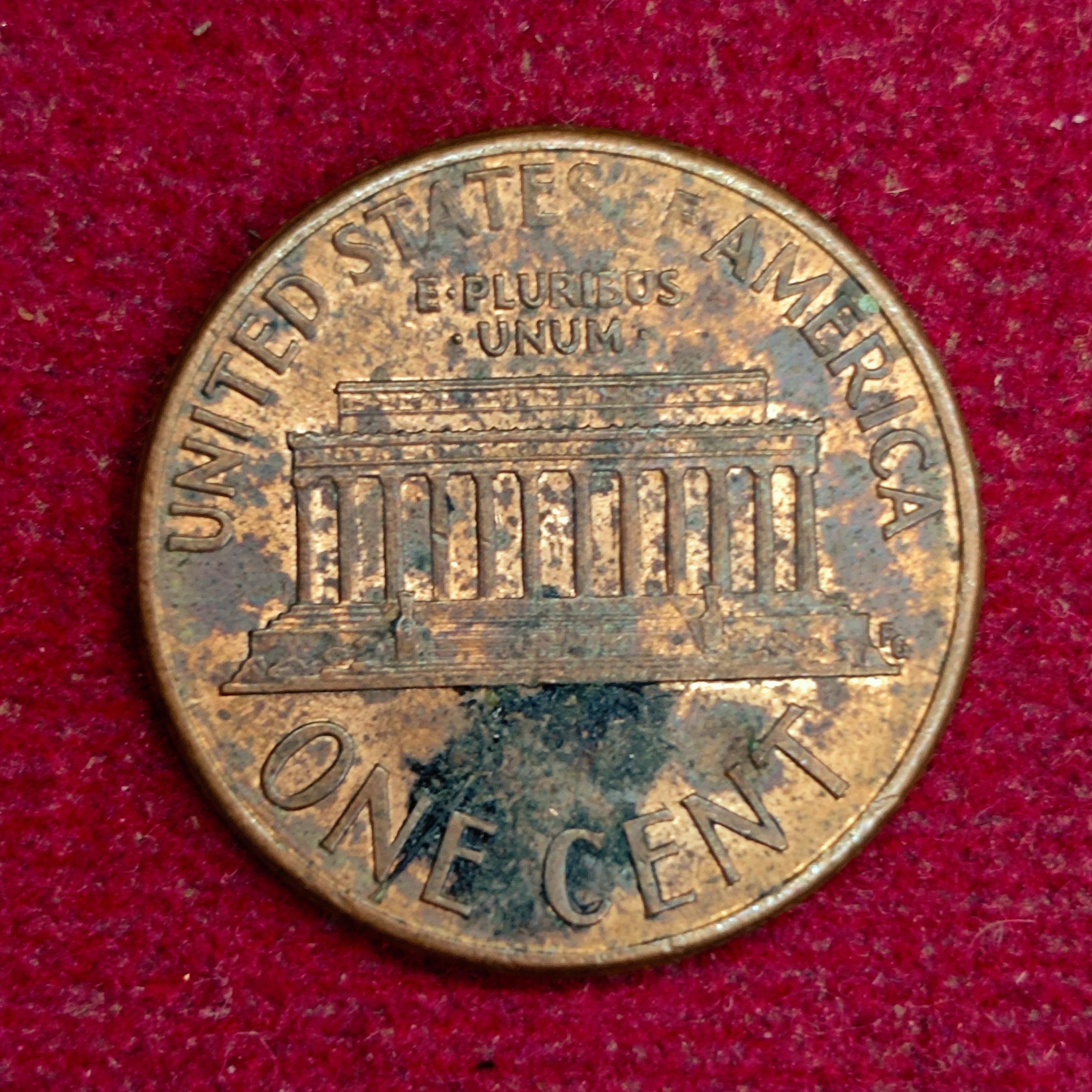 United States (USA) 1 Cent “Lincoln Memorial Cent” 1989 Coin