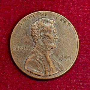 United States (USA) 1 Cent “Lincoln Memorial Cent” 1995 Coin