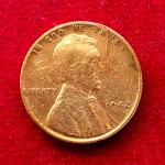 United States (USA) 1 Cent Lincoln Wheat Ears Reverse 1942 Coin