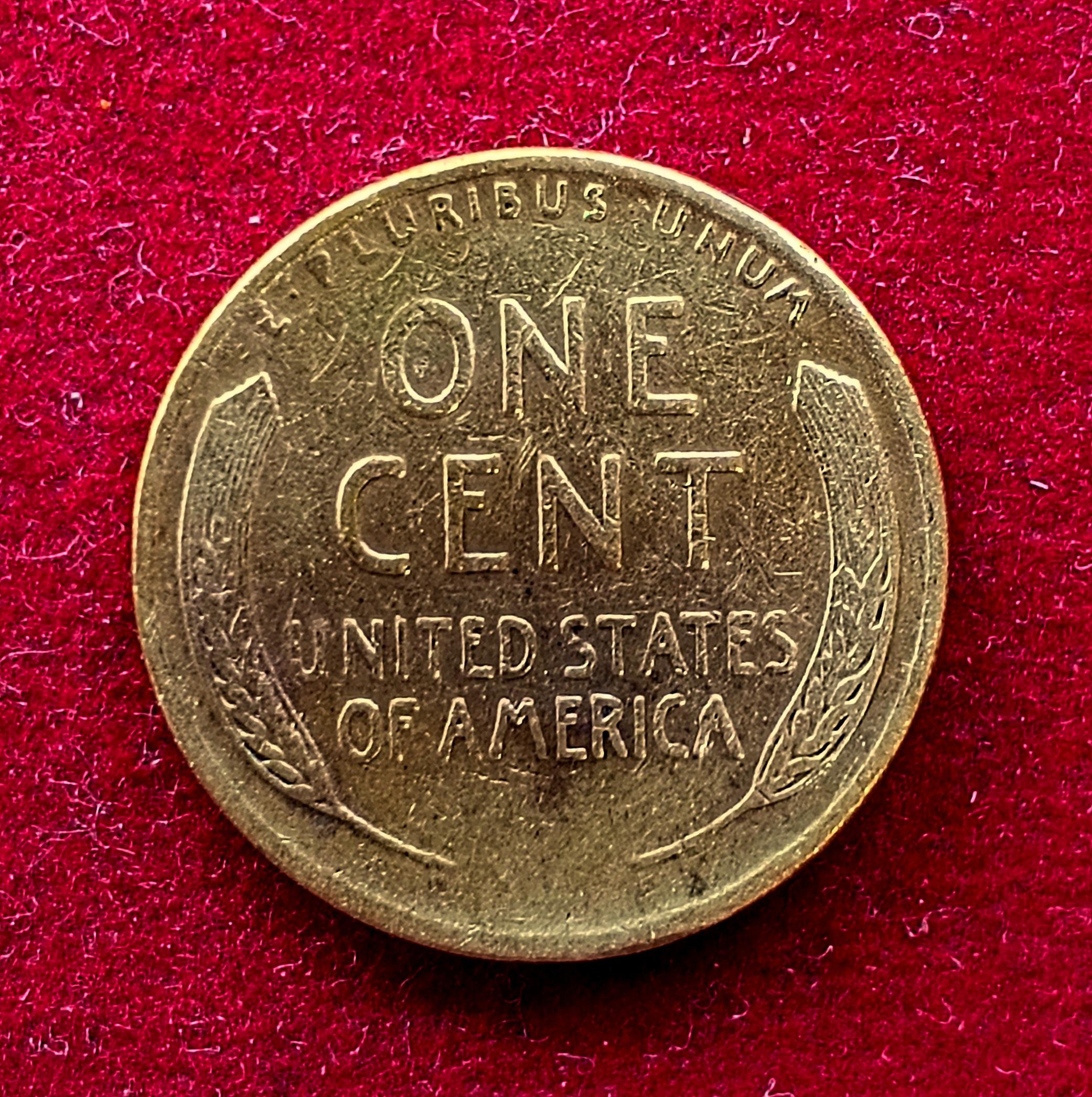 United States (USA) 1 Cent Lincoln Wheat Ears Reverse 1944 Coin