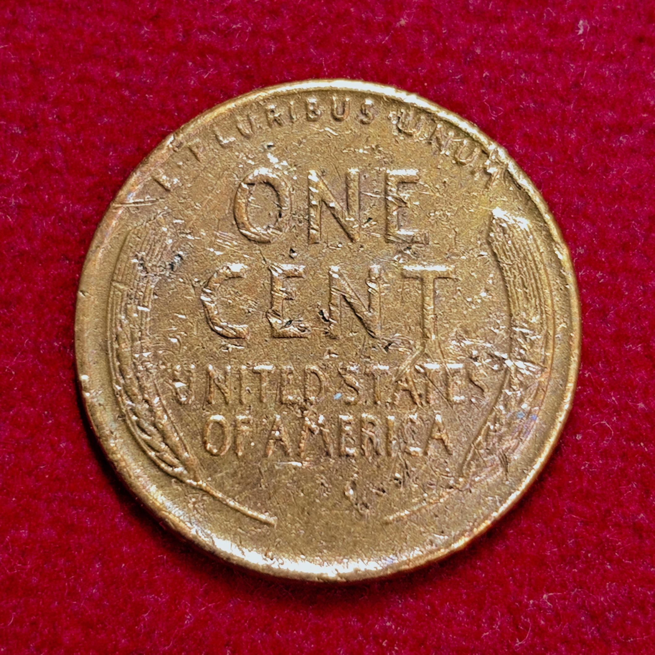 United States (USA) 1 Cent Lincoln Wheat Ears Reverse 1945 Coin
