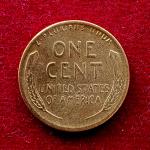 United States (USA) 1 Cent Lincoln Wheat Ears Reverse 1945 Coin