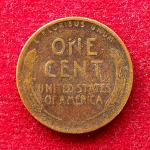 United States (USA) 1 Cent Lincoln Wheat Ears Reverse 1945 Coin (S - San Francisco Mint)