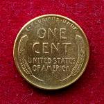 United States (USA) 1 Cent Lincoln Wheat Ears Reverse 1949 Coin (D - Mint of Denver)