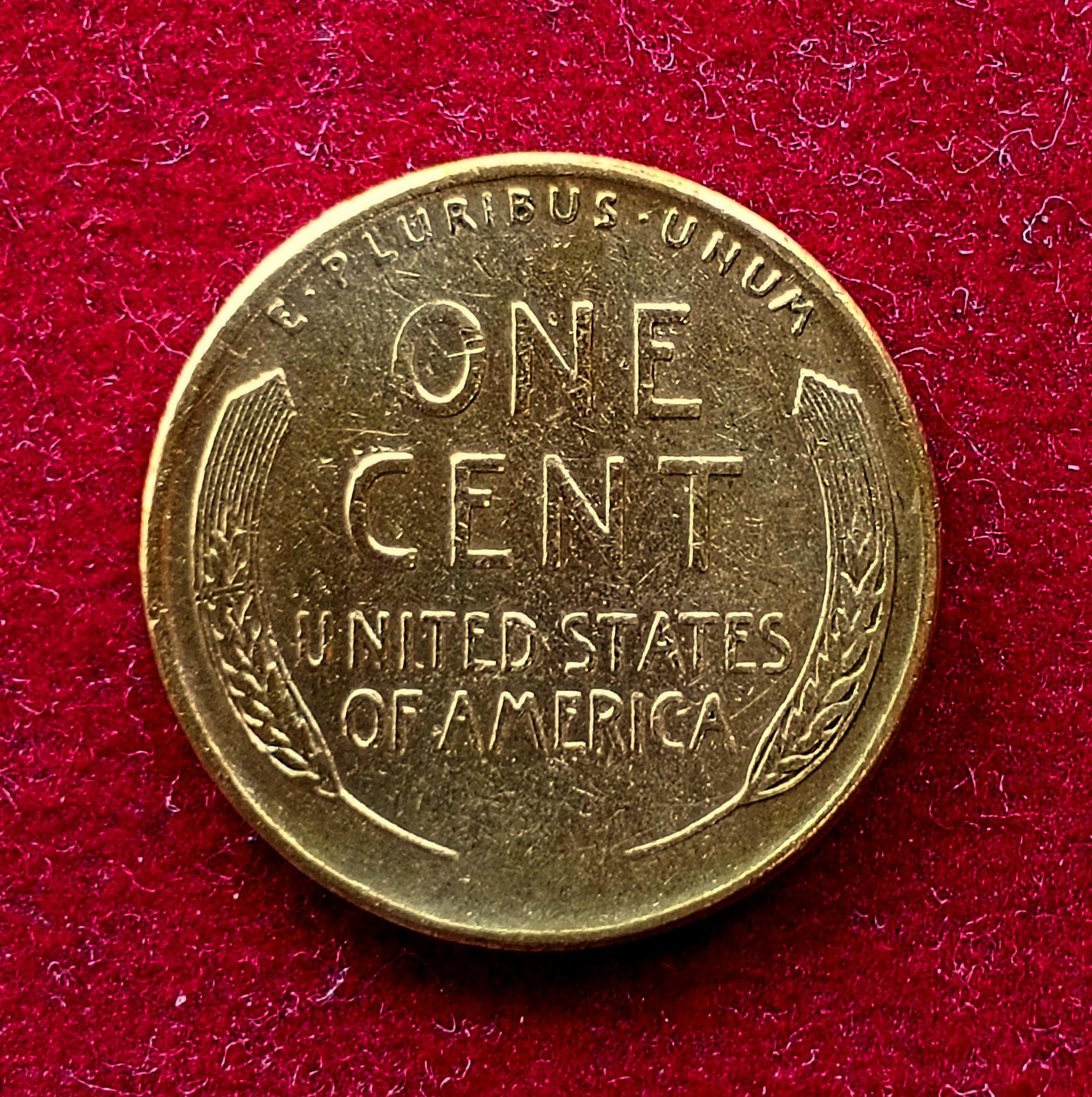 United States (USA) 1 Cent Lincoln Wheat Ears Reverse 1949 Coin (D - Mint of Denver)