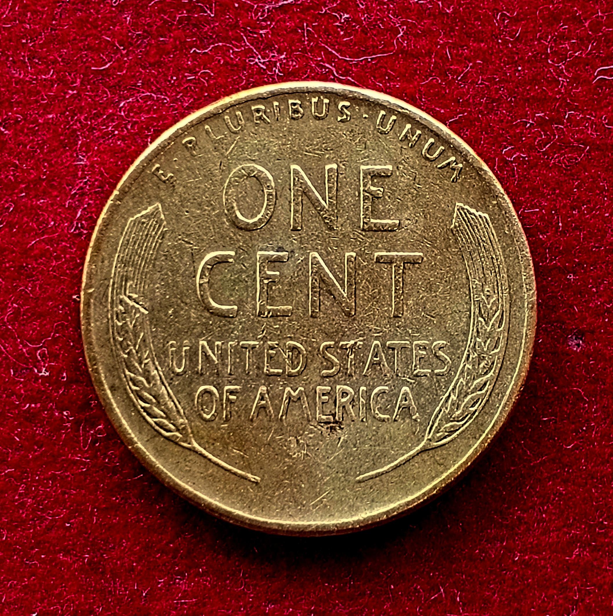 United States (USA) 1 Cent Lincoln Wheat Ears Reverse 1950 Coin (S - Mint Of San Francisco)