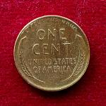 United States (USA) 1 Cent Lincoln Wheat Ears Reverse 1953 Coin