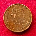 United States (USA) 1 Cent Lincoln Wheat Ears Reverse 1953 Coin (D - Denver Mint)