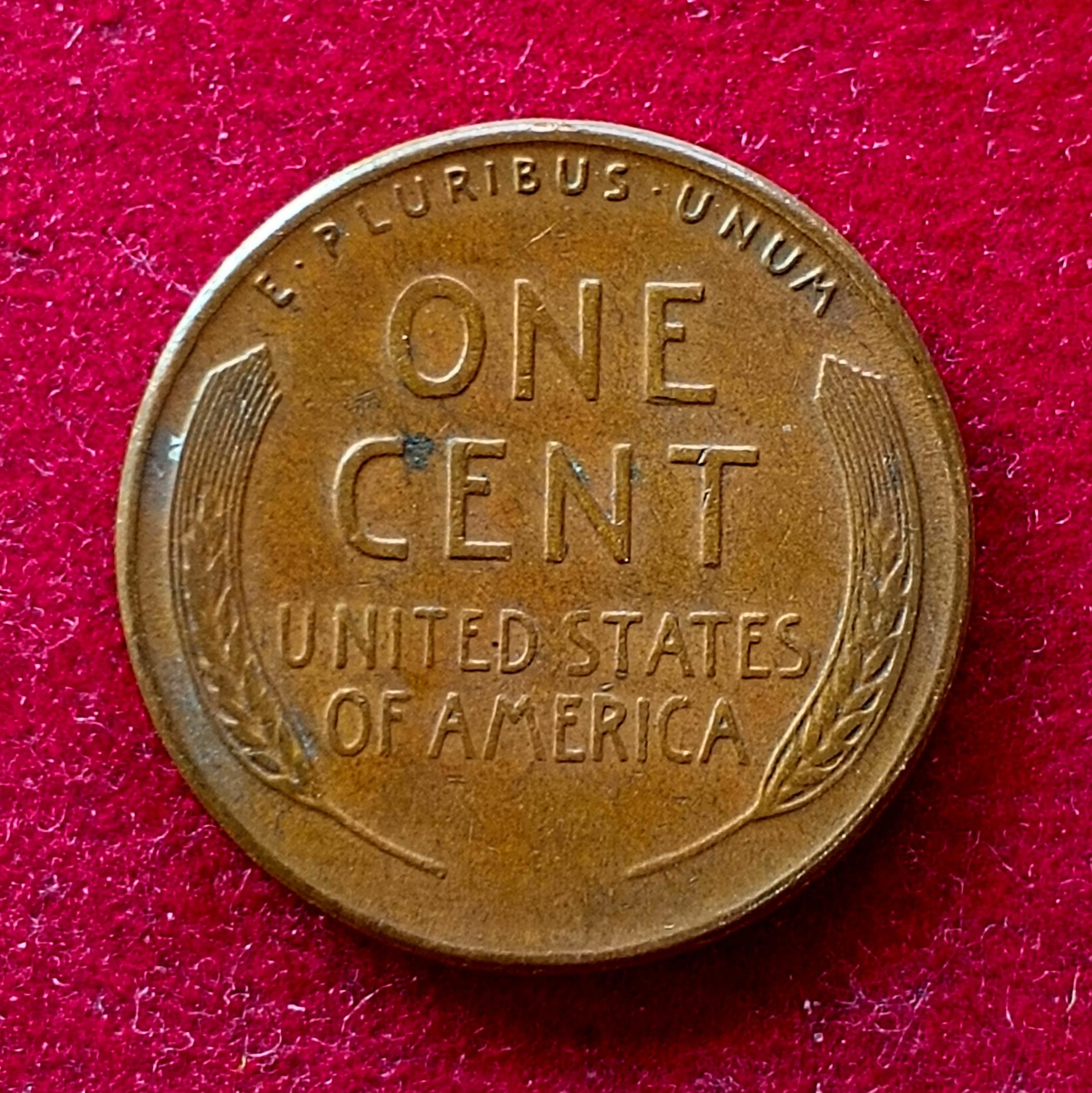 United States (USA) 1 Cent Lincoln Wheat Ears Reverse 1954 Coin