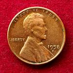 United States (USA) 1 Cent Lincoln Wheat Ears Reverse 1958 Coin (D - Mint of Denver)