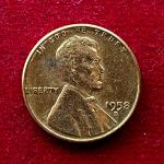 United States (USA) 1 Cent Lincoln Wheat Ears Reverse 1958 Coin (D - Mint of Denver)