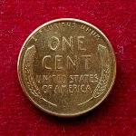 United States (USA) 1 Cent Lincoln Wheat Ears Reverse 1958 Coin (D - Mint of Denver)
