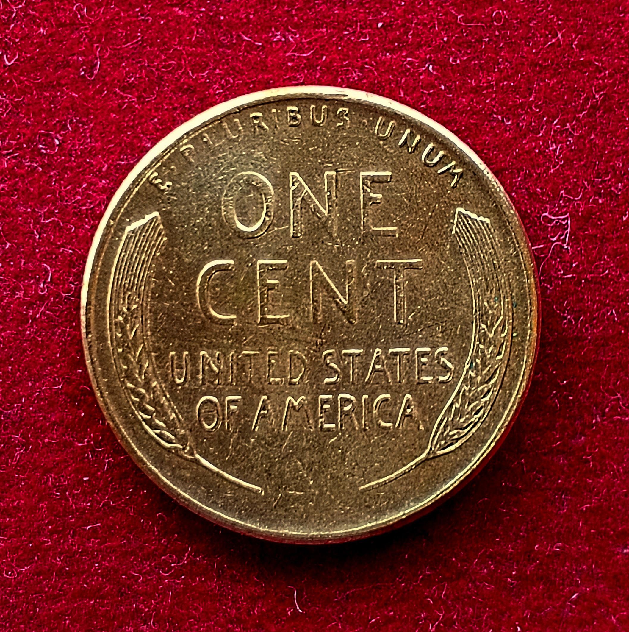 United States (USA) 1 Cent Lincoln Wheat Ears Reverse 1958 Coin (D - Mint of Denver)